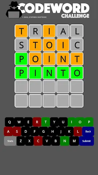 Play Codeword Challenge as an online game Codeword Challenge with UptoPlay