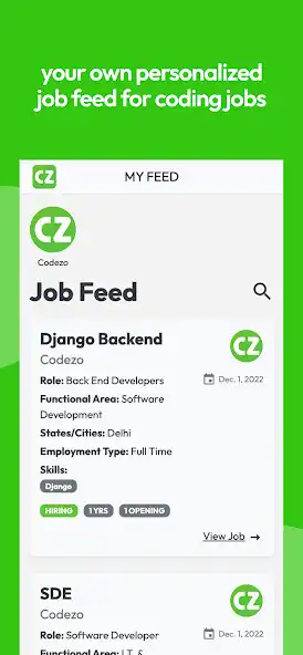 Play Codezo-Tech  IT Job  HR Job  and enjoy Codezo-Tech  IT Job  HR Job with UptoPlay