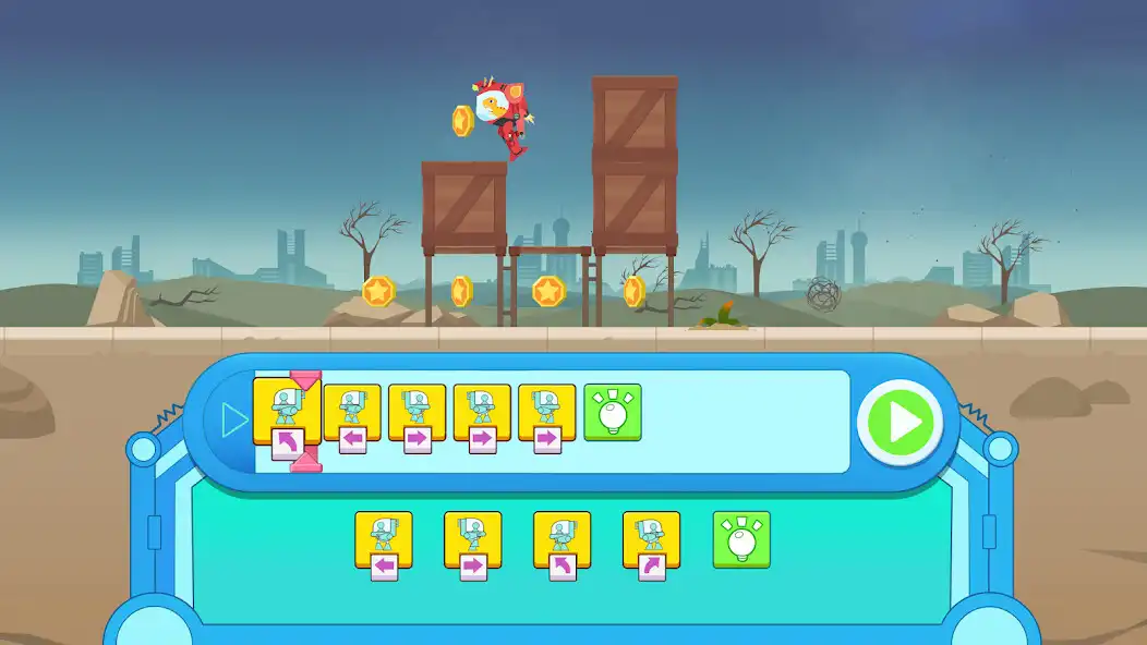Play Coding for Kids - Robot Games as an online game Coding for Kids - Robot Games with UptoPlay