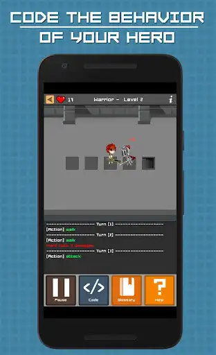 Play Coding Heroes as an online game Coding Heroes with UptoPlay