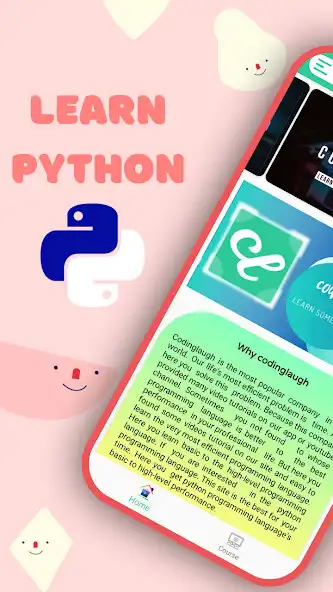 Play codinglaugh - Learn python, oop, file (beta)  and enjoy codinglaugh - Learn python, oop, file (beta) with UptoPlay