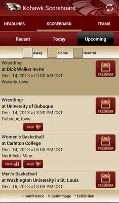 Play Coe College Kohawk Athletics