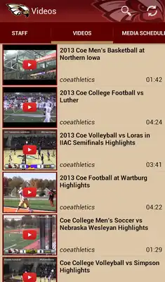 Play Coe College Kohawk Athletics