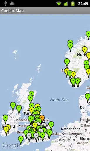 Play Coeliac Map (Gluten Free) as an online game Coeliac Map (Gluten Free) with UptoPlay