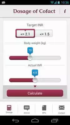 Play Cofact Dosing App