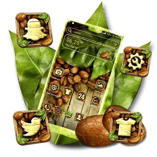 Play Coffee Beans Launcher Theme APK Play Coffee Beans Launcher Theme APK