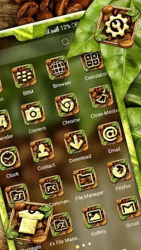 Play Coffee Beans Launcher Theme as an online game Coffee Beans Launcher Theme with UptoPlay