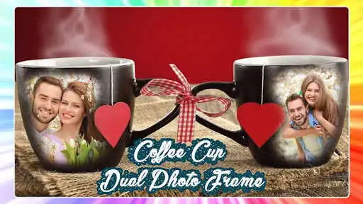 Play Coffee Cup Dual Photo Frame  and enjoy Coffee Cup Dual Photo Frame with UptoPlay