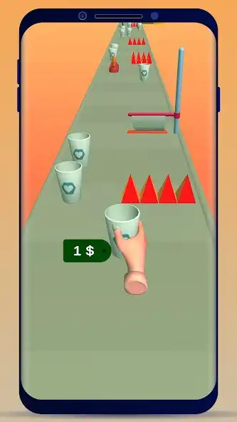 Play Coffee Cup Stack Rush Game 3D as an online game Coffee Cup Stack Rush Game 3D with UptoPlay