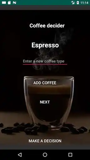 Play Coffee decider  and enjoy Coffee decider with UptoPlay