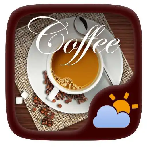 Free play online Coffee. GO Weather EX Theme  APK