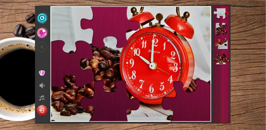 Play Coffee Jigsaw - Puzzles Games as an online game Coffee Jigsaw - Puzzles Games with UptoPlay