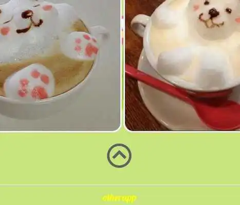 Play Coffee Latte Topping Design Play Coffee Latte Topping Design