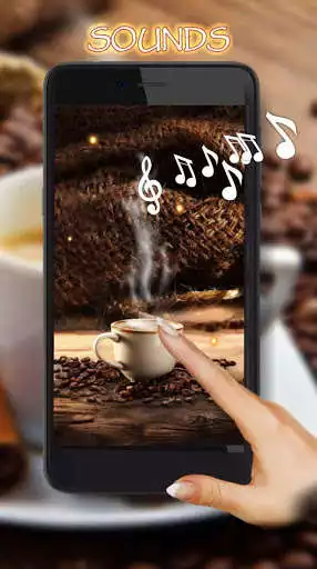 Play Coffee Live Wallpaper