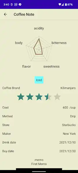Play Coffee Note as an online game Coffee Note with UptoPlay