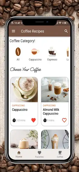Play Coffee Recipes Menu: Home Made as an online game Coffee Recipes Menu: Home Made with UptoPlay