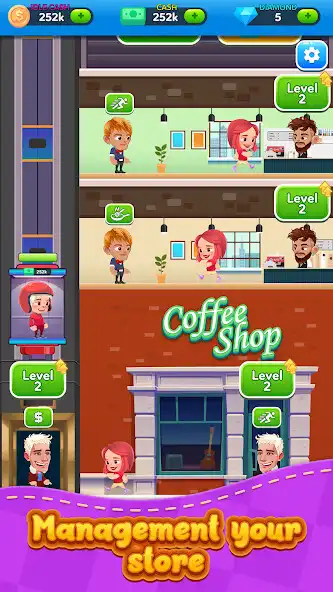 Play Coffee Shop Tap as an online game Coffee Shop Tap with UptoPlay