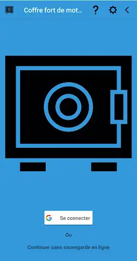 Play Coffre fort de mots de passe  and enjoy Coffre fort de mots de passe with UptoPlay