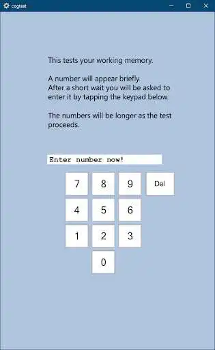 Play Cognitive Test as an online game Cognitive Test with UptoPlay