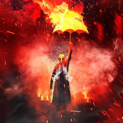 Play COGUL HD/4K Wallpaper - Man with Burning Umbrella APK