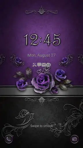 Play COGUL HD/4K Wallpaper - Silver Dark Purple Flower  and enjoy COGUL HD/4K Wallpaper - Silver Dark Purple Flower with UptoPlay