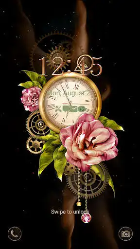 Play COGUL HD/4K Wallpaper - Vintage Flower Clock  and enjoy COGUL HD/4K Wallpaper - Vintage Flower Clock with UptoPlay