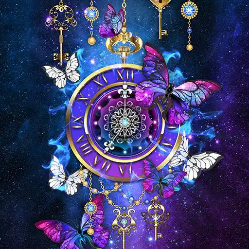 Play COGUL Wallpaper - Clock of Butterfly in Universe APK
