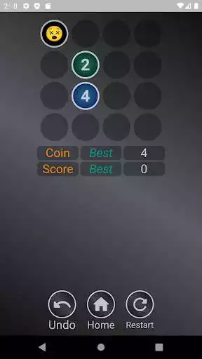 Play coin 2048 as an online game coin 2048 with UptoPlay