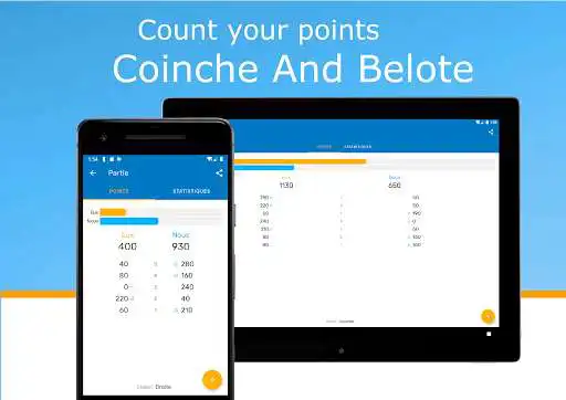 Play CoinCoinche : Coinche and Belote point counter  and enjoy CoinCoinche : Coinche and Belote point counter with UptoPlay