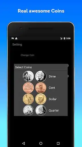 Play Coin Flipper App, Toss, Heads or Tails  and enjoy Coin Flipper App, Toss, Heads or Tails with UptoPlay