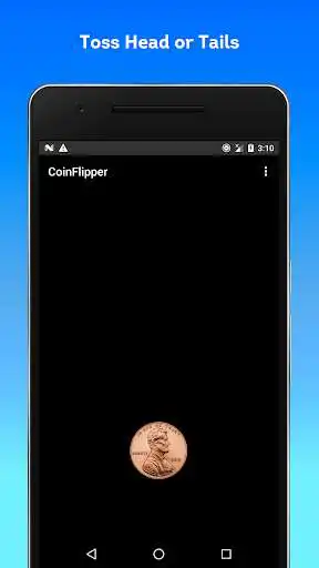 Play Coin Flipper App, Toss, Heads or Tails as an online game Coin Flipper App, Toss, Heads or Tails with UptoPlay