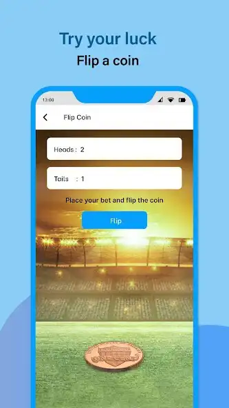 Play Coin Flip Toss for Head/Tail as an online game Coin Flip Toss for Head/Tail with UptoPlay
