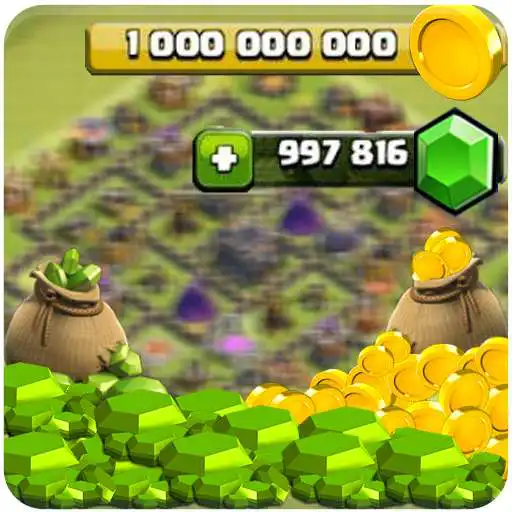 Free play online Coin & Gems for Clash of Clan : Joke  APK