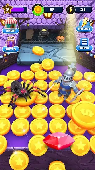Play Coin Pusher 3D Cash Crane Game as an online game Coin Pusher 3D Cash Crane Game with UptoPlay