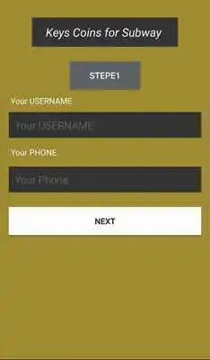 Play Coins, keys for subway prank