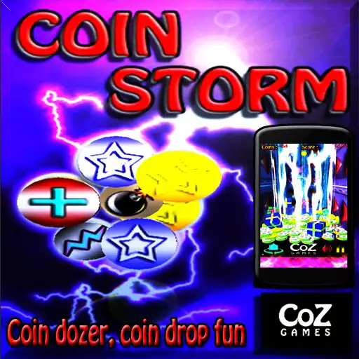 Run free android online Coin Storm, coin pusher APK