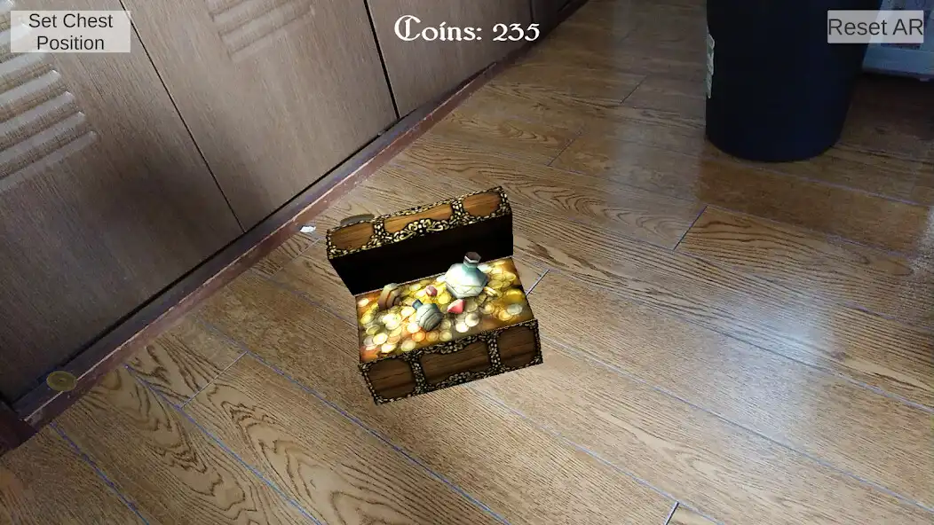 Play Coin Throwing Simulator AR as an online game Coin Throwing Simulator AR with UptoPlay