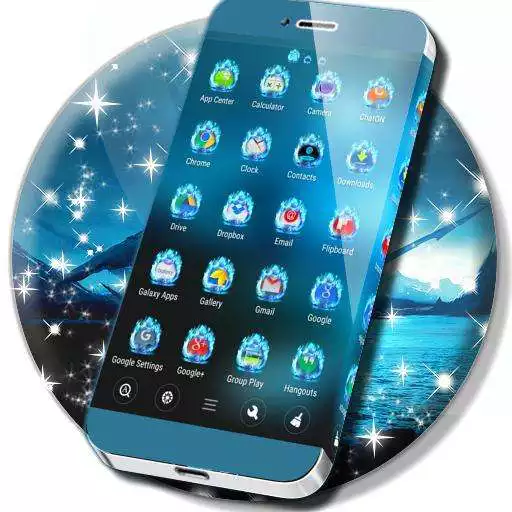 Free play online Cold Fire Theme APK