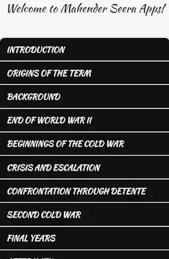 Play Cold War History  and enjoy Cold War History with UptoPlay