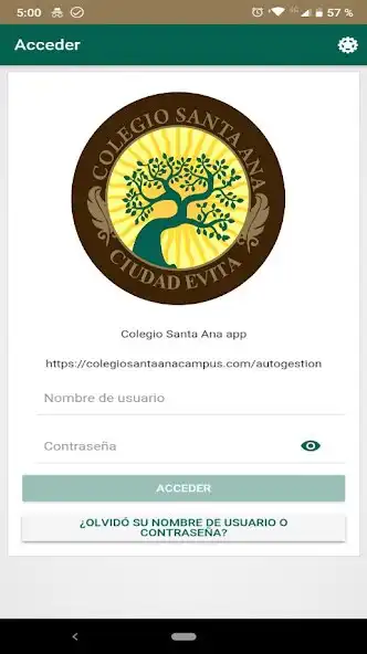 Play Colegio Santa Ana App as an online game Colegio Santa Ana App with UptoPlay