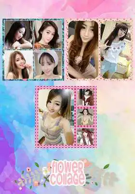 Play Collage Flower Pic Art