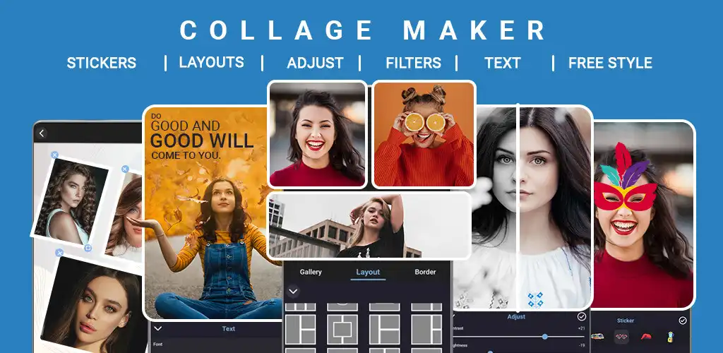 Play Collage Maker and photo editor  and enjoy Collage Maker and photo editor with UptoPlay