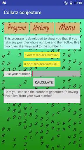 Play Collatz Conjecture  and enjoy Collatz Conjecture with UptoPlay