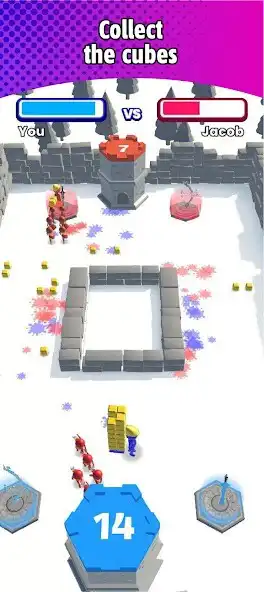 Play Collect and Fight as an online game Collect and Fight with UptoPlay
