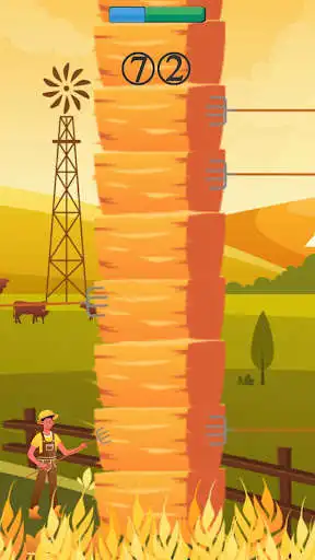 Play Collect Bales Farmer Game as an online game Collect Bales Farmer Game with UptoPlay