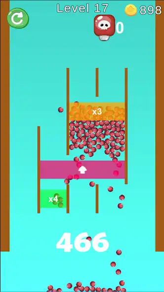 Play Collect Bounced Balls as an online game Collect Bounced Balls with UptoPlay
