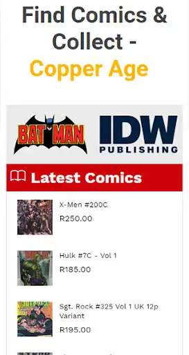 Play Collect Comics as an online game Collect Comics with UptoPlay