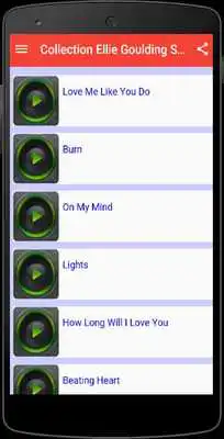 Play Collection Ellie Goulding Song