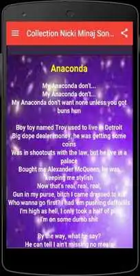 Play Collection Song of Nicki Minaj