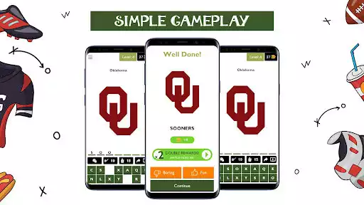 Play College Football Quiz as an online game College Football Quiz with UptoPlay